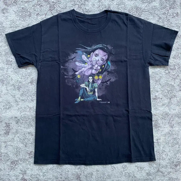 [BUNJANG] Hunter x Hunter Illumi Bootleg Animation T-Shirt / 헌터x헌터 이르미 부틀렉 애니메이션 티셔츠 애니티