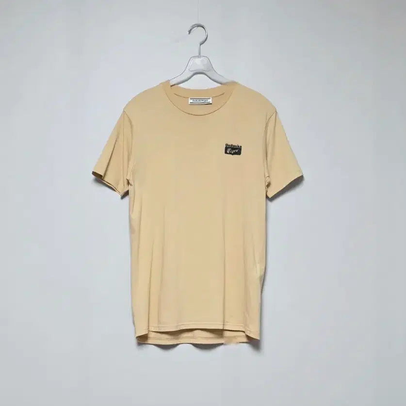 [BUNJANG] Onitsuka Tiger Basic Logo T-Shirt Beige / [S/90]오니츠카타이거 반팔티