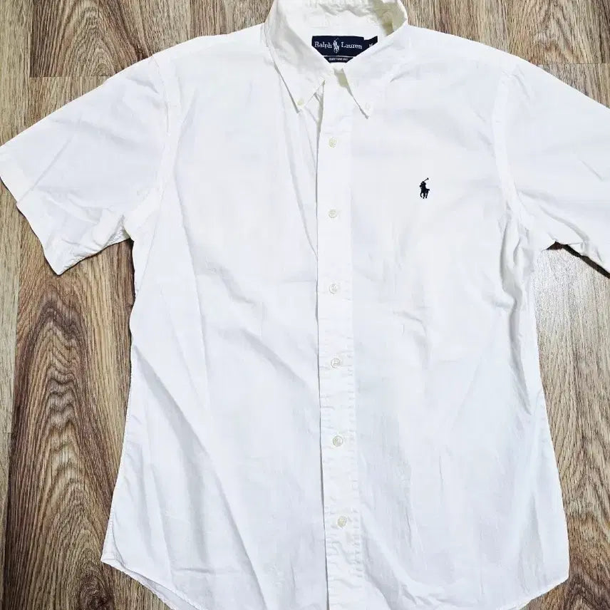 [BUNJANG] Polo Ralph Lauren Women's Short Sleeve Shirt White / 폴로 랄프로렌 반팔 셔츠 화이트