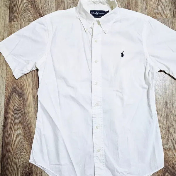 [BUNJANG] Polo Ralph Lauren Women's Short Sleeve Shirt White / 폴로 랄프로렌 반팔 셔츠 화이트