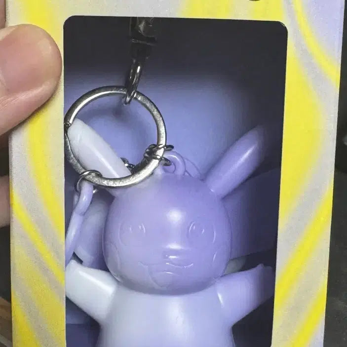 [BUNJANG] Pokemon Pikachu Keyring Marbling Edition Lavender Breeze / 포켓몬스터 피카츄 키링 마블링 에디션 라벤더 브리즈