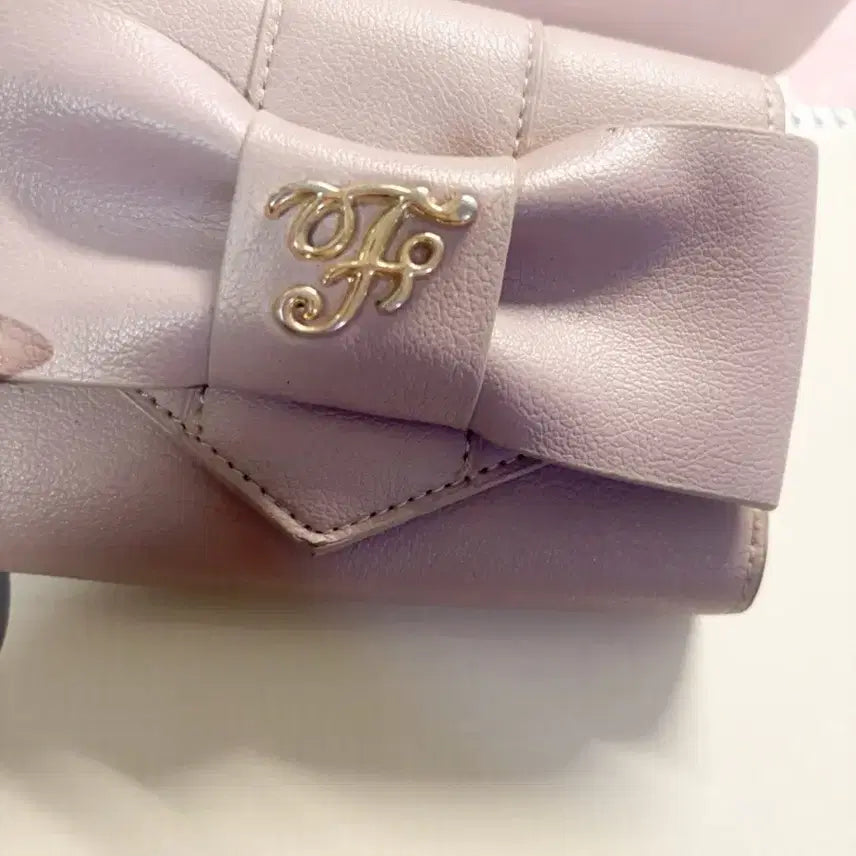 [BUNJANG] Maison de FLEUR Ribbon Wallet Japan / 메종드플뢰르 리본 지갑 일본