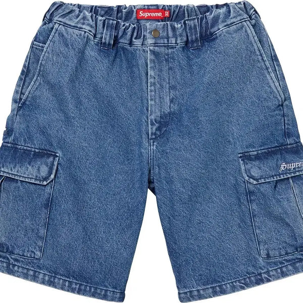 [BUNJANG] Supreme Utility Denim Cargo Shorts / 슈프림 유틸리티 데님 카고 숏팬츠 반바지 30 사이즈