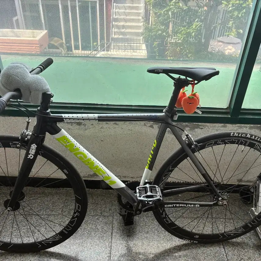 [BUNJANG] Engine11 Krit.d 2025 Neon Charcoal Complete Bike / 엔진11 크릿디 네온차콜 판/대