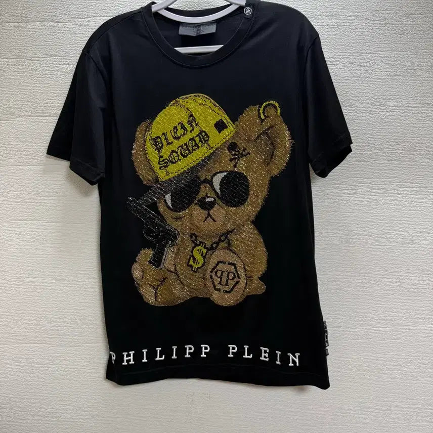 [BUNJANG] Philipp Plein Black Bear T-Shirt / 필립플레인 블랙 베어 티셔츠