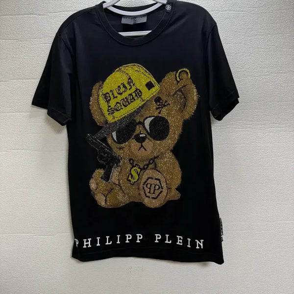 [BUNJANG] Philipp Plein Black Bear T-Shirt / 필립플레인 블랙 베어 티셔츠