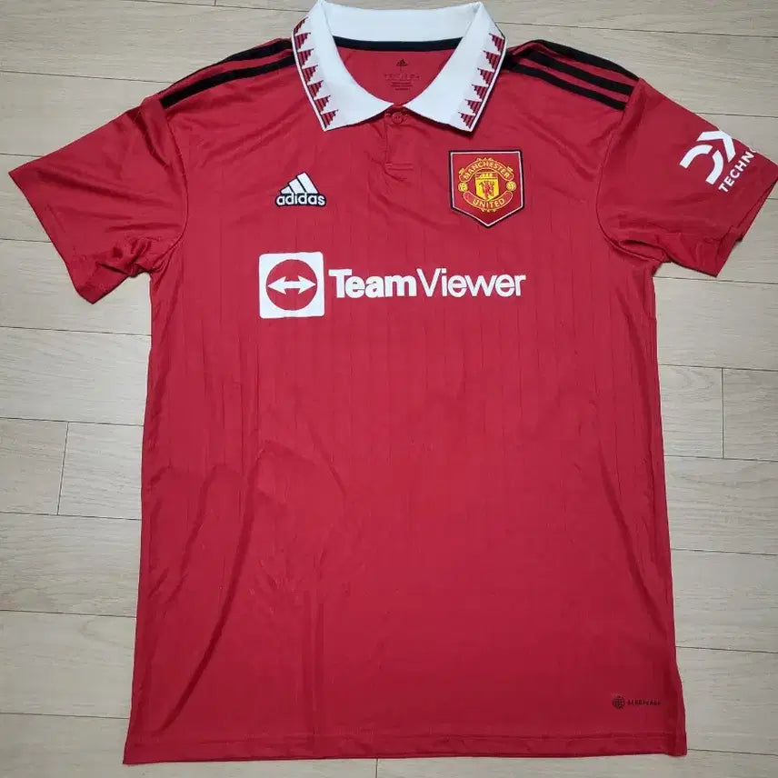 [BUNJANG] Adidas Manchester United 22-23 Ronaldo Home Jersey / 맨유 22-23 호날두 유니폼 마킹 버전 아디다스