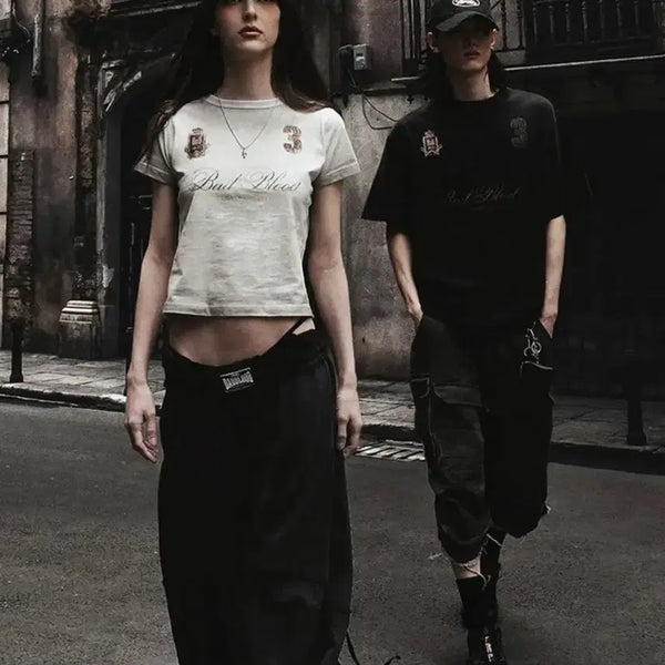 [BUNJANG] Bad Blood Royal Classic T-Shirt / Bad Blood 배드블러드 로열 클래식 티셔츠