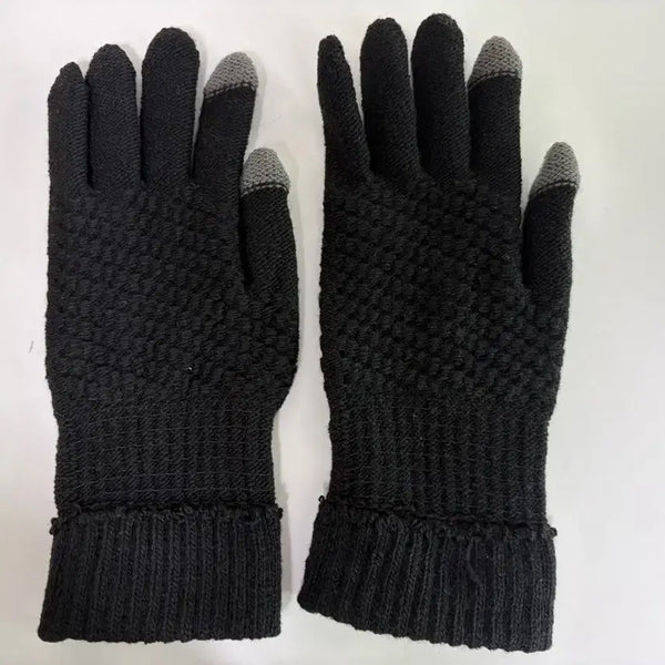 [BUNJANG] Smartphone Touchscreen Compatible Black Mirror Gloves / 스마트폰 터치되는 검정 거울장갑