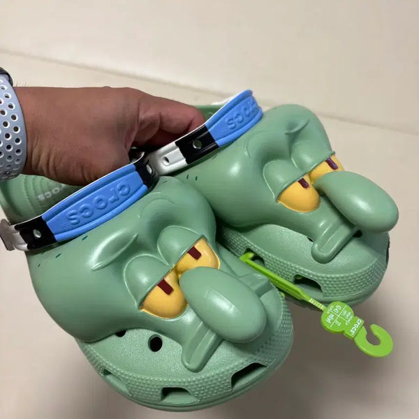 [BUNJANG] Crocs SpongeBob/Squidward Clog / 새재품) 크록스 스펀지밥/깐깐징어