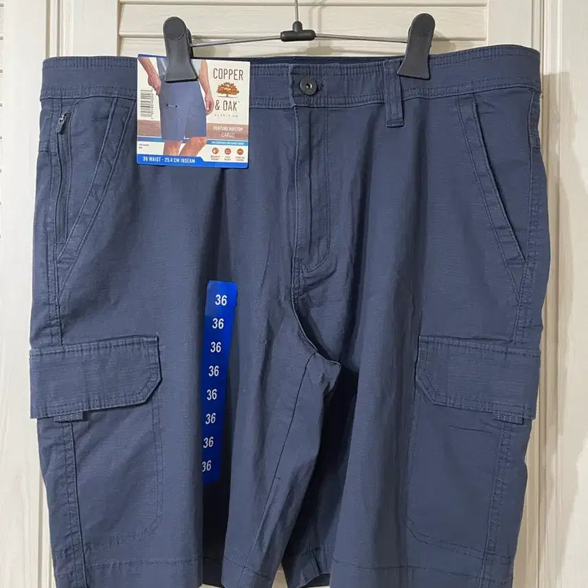 [BUNJANG] Copper & Oak Cargo Shorts Navy 36 / COPPER & OAK 카고 반바지 네이비 36
