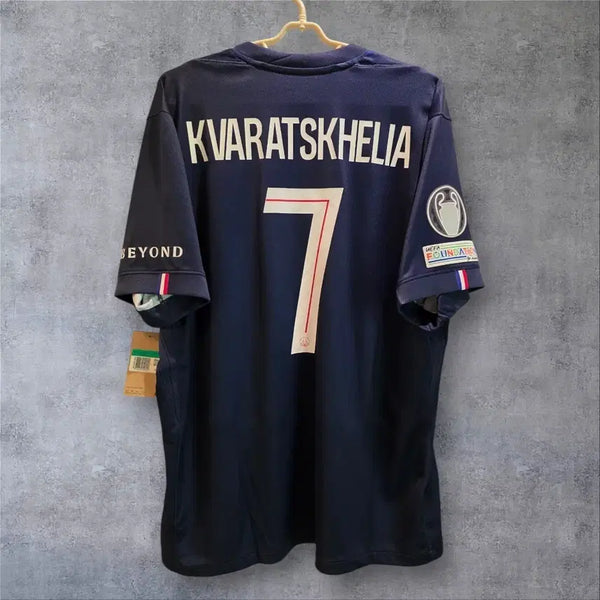 [BUNJANG] Paris Saint-Germain 25-26 Home Khvicha Kvaratskhelia Jersey (Champions League Final Version) - Size XL / 파리 25-26 홈 흐비차 해외XL(챔승결승)