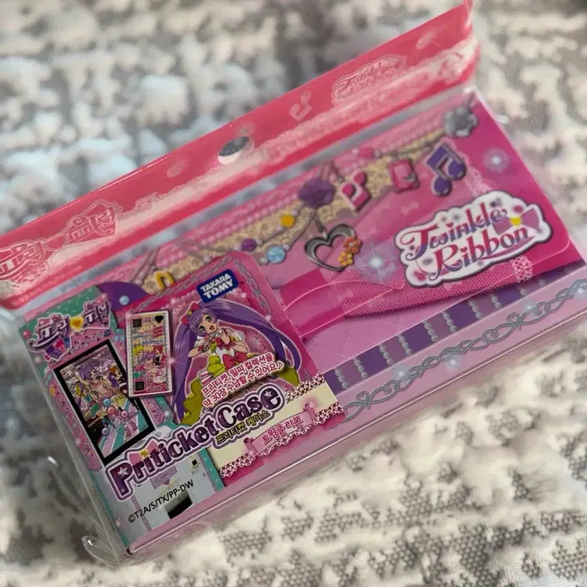 [BUNJANG] Twinkle Ribbon Pretty Ticket Case Binder (La La) / 오늘만할인해요) 프리티켓 프리파라 케이스 바인더 트윙클 리본 라라 고전문구