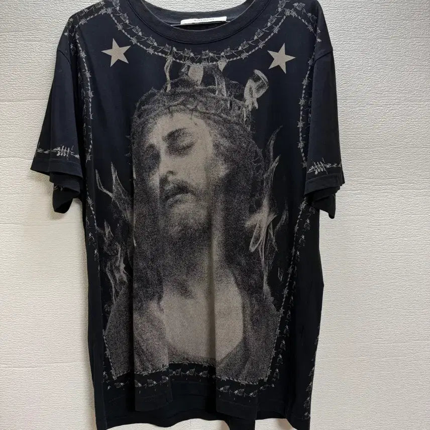 [BUNJANG] Givenchy Jesus Print T-Shirt / 지방시/예수티셔츠(지져스)