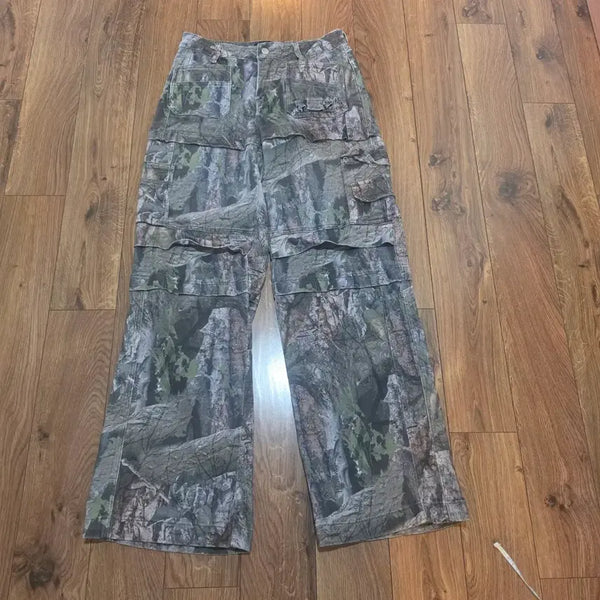 [BUNJANG] Reality Camo Cargo Pants Size 32 / 리얼리티 카모 바지 허리 32 전체스판기잇음