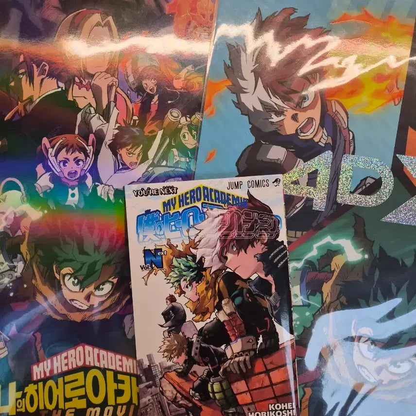 [BUNJANG] My Hero Academia Movie Poster Manga / 나의 히어로 아카데미아 더 무비 포스터 만화책