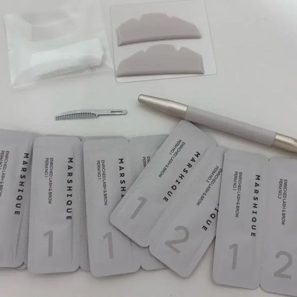 [BUNJANG] Marciq No-Glue Self Lash Perm Kit / 마르시끄 속눈썹 노글루 셀프펌 키트