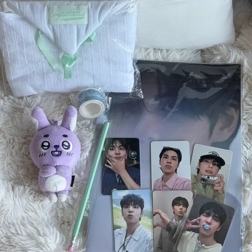 [BUNJANG] DAY6 Wonpil Edition Secret Plush (Pilkk, Unfiltered Photocard) Bundle Set / 데이식스 원필 에디션 (시크릿 플러시 필끼, 언필터드 포카)