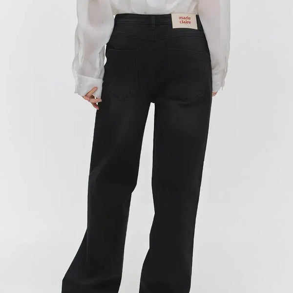 [BUNJANG] Marie Claire Straight Denim Pants / (택ㅇ새상품) 마리끌레르 스트레이트 데님 팬츠