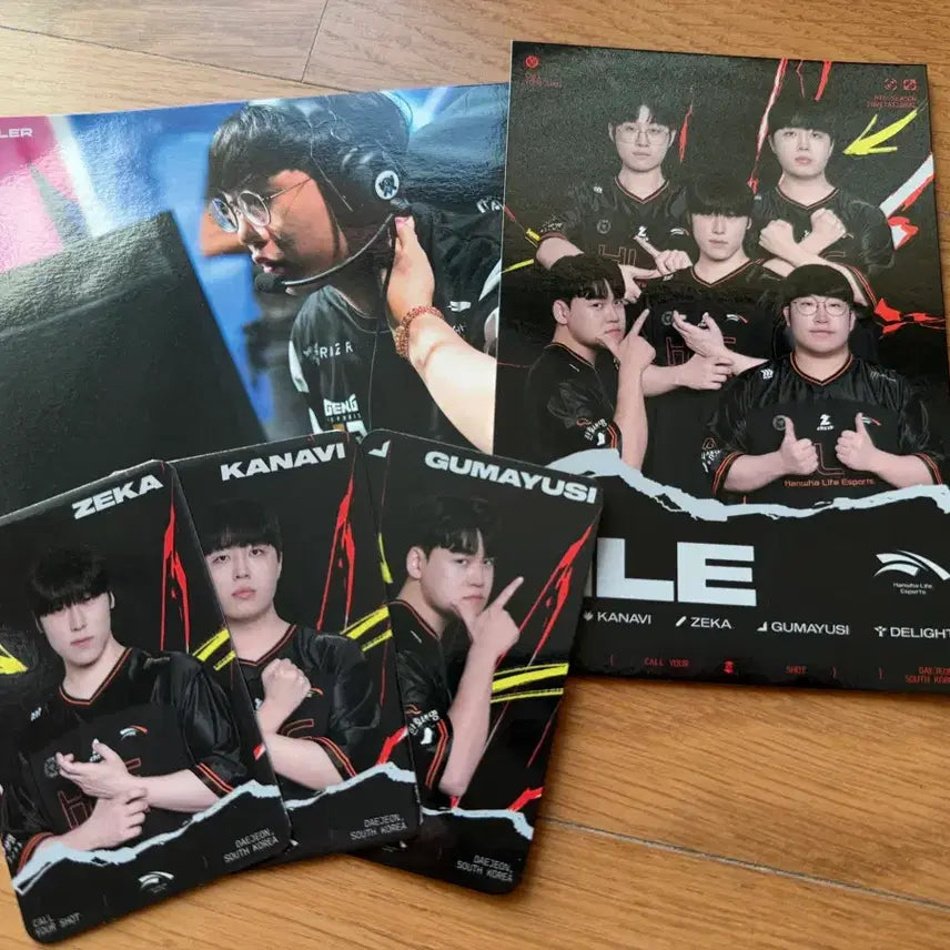 [BUNJANG] Hanwha Life Esports Ruler MSI Bundle Set Photocard / 한화생명 msi 포토카드 일괄