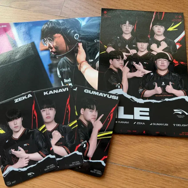 [BUNJANG] Hanwha Life Esports Ruler MSI Bundle Set Photocard / 한화생명 msi 포토카드 일괄
