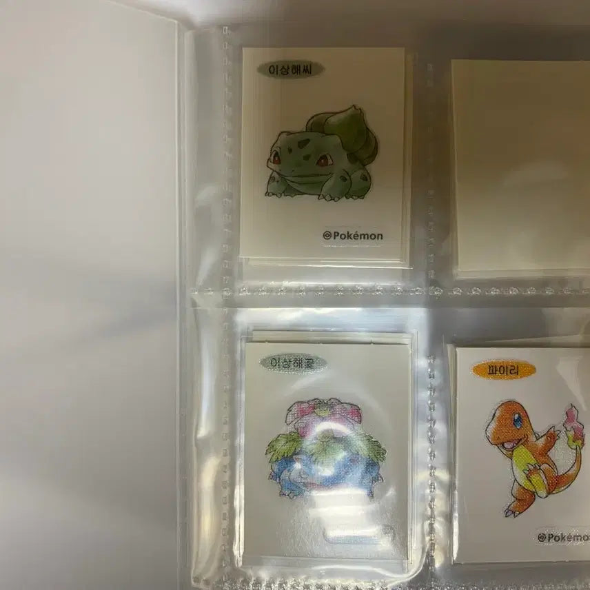[BUNJANG] Pokemon Artwork Tteobuksil Stickers 89 Types / 포켓몬 아트웍 띠부씰 89종
