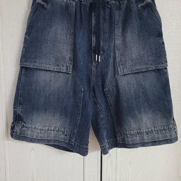[BUNJANG] Juun.J 25SS Medium Wash Carpenter Denim Shorts Size 50 / 준지 / 25SS 중청 카펜터 데님 쇼츠 / 50
