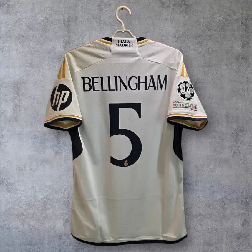 [BUNJANG] Real Madrid 23-24 Home Bellingham Jersey (Overseas M) / 레알마드리드 23-24 홈 벨링엄 해외M