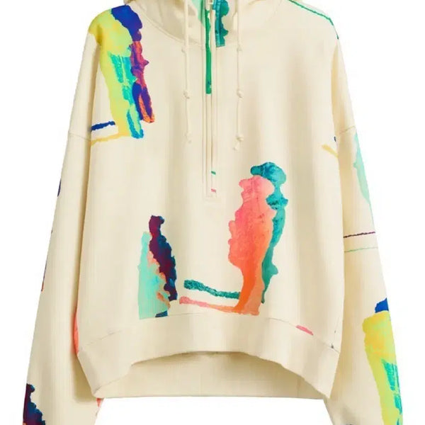 [BUNJANG] H&M STUDIO Half Zip Hoodie / H&M STUDIO 하프 집 후디