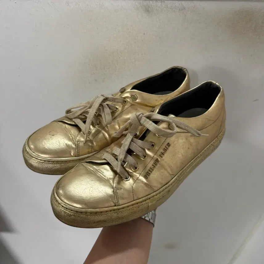 [BUNJANG] Philipp Plein Leather Sneakers / 필립플레인 스니커즈