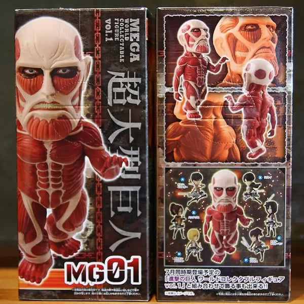 [BUNJANG] Attack on Titan Mega World Collectable Colossal Titan Figure / [판매] 진격의거인 메가 월드 콜렉터블 초대형거인 피규어