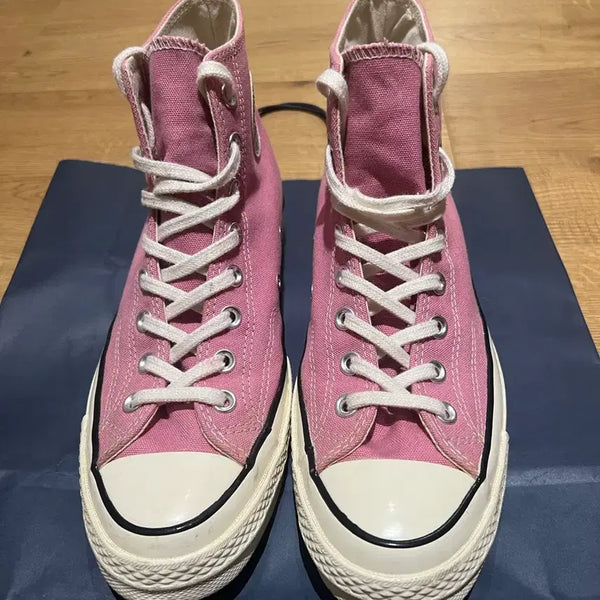 [BUNJANG] Converse Chuck Taylor All-Star High Flamingo Canvas Sneakers / 컨버스] 척테일러 하이 플라밍고