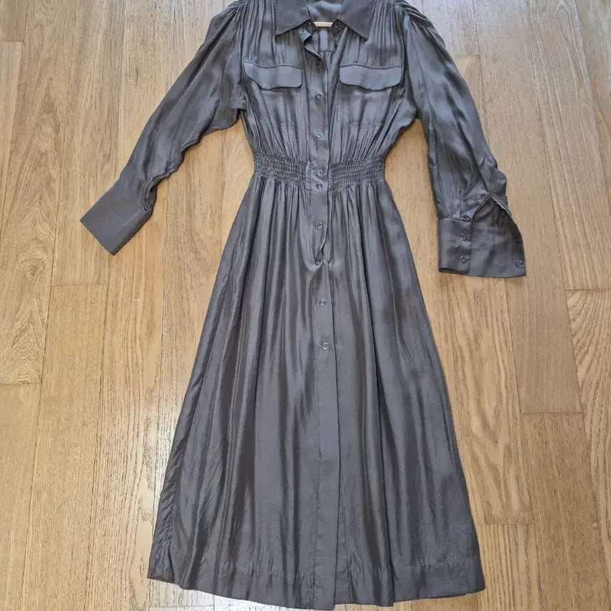 [BUNJANG] And Other Stories Silk Blend Shirt Dress / 앤아더스토리즈 셔츠원피스