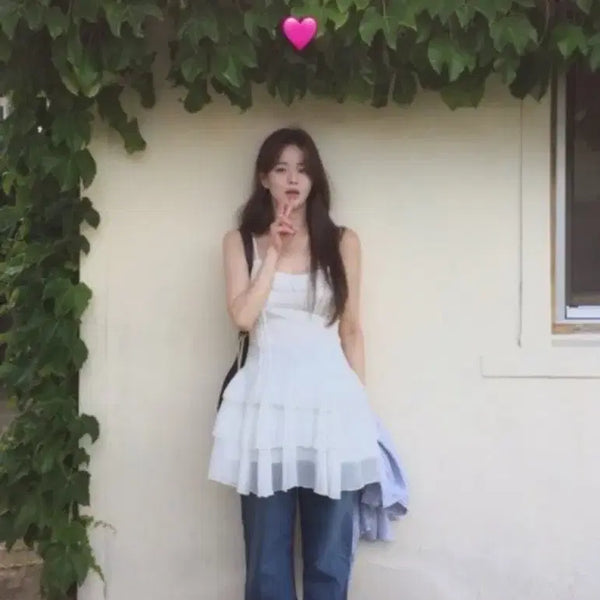 [BUNJANG] Shopmodo Bella One-Piece Dress White New / 샵모도 모도마켓 벨라원피스 새상품