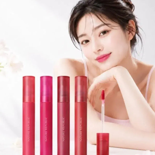 [BUNJANG] Nature Republic Velvet Lip Tint Bundle / 벨벳 립틴트 3개 보습력 지속력이 강한 형광등립 착붙립 네이처리퍼블릭