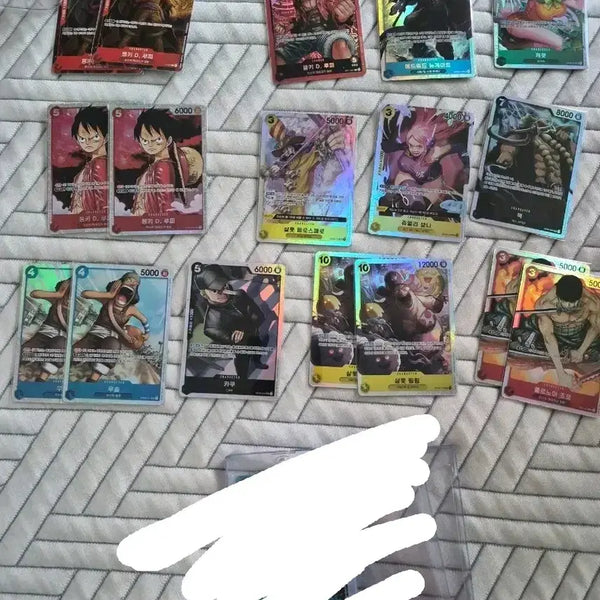[BUNJANG] One Piece Card Set: Monkey D. Luffy, Shanks, Kakku, Marco, and More / 원피스 카드 몽키 D 루피/샹크스/카쿠/마르코 외 다수