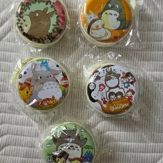 [BUNJANG] Studio Ghibli Coin Purse Set (Spirited Away, Totoro) / 센과치히로/토토로 굿즈 동전지갑 5종류