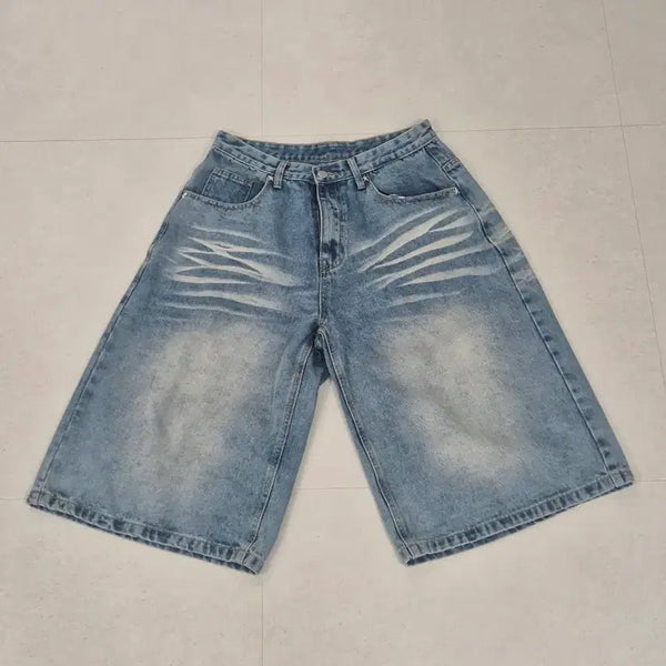 [BUNJANG] Take Easy Bermuda Pants Light Blue Size 1 / [S-1사이즈] 테이크이지 버뮤다팬츠 라이트블루