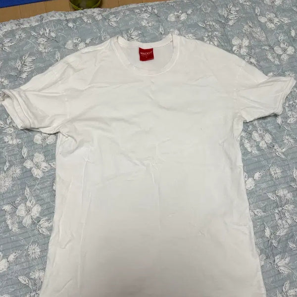 [BUNJANG] MCSS Premium Muscle Fit T-Shirt (White, Size M) / 맥커스 프리미엄 머슬핏 반팔  m