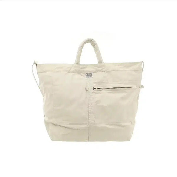 [BUNJANG] Porter Mile 2-Way Tote Bag Large White / 포터 마일 투웨이 토트백 라지 화이트 / POTER MILE 2WAY