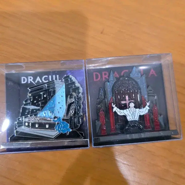 [BUNJANG] Musical Dracula 3D Magnet Set - Dracula & Mina (Sealed) / 뮤지컬 드라큘라 입체 마그넷 드라큘라 미나 일괄 미개봉