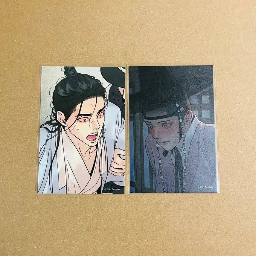 [BUNJANG] Toonique Yuhwacheop Postcard Set (2 pcs) / 투니크 야화첩 엽서 2장