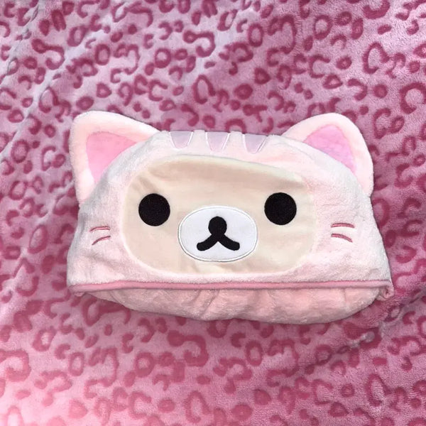 [BUNJANG] Rilakkuma Korilakkuma Wearable Cat Blanket / 리락쿠마 코리락쿠마 입는 고양이 담요 판매