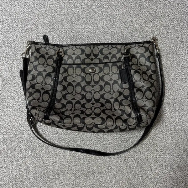 [BUNJANG] Coach Signature Tote Bag / Coach 코치 시그니처 토트백