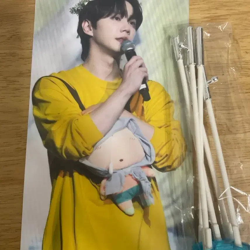 [BUNJANG] Lee Jun Young Cherish Cafe Banner / 이준영 미니 슬로건 배너 원가양도 맹구 버전