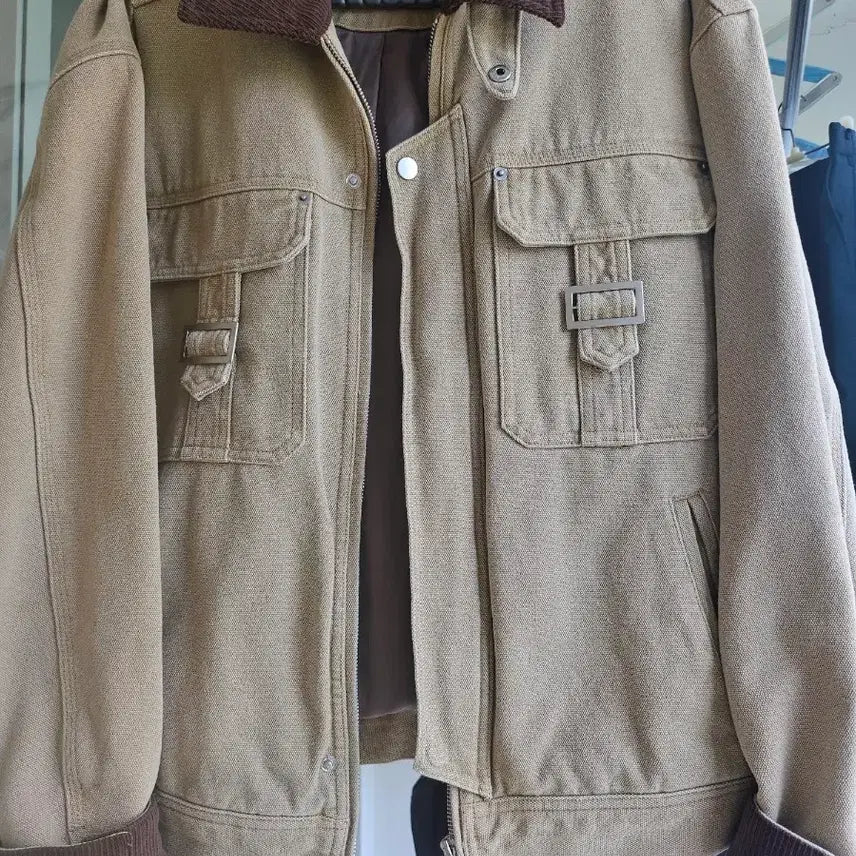 [BUNJANG] Corduroy Collar Jacket L / 코듀로이 카라자켓 L