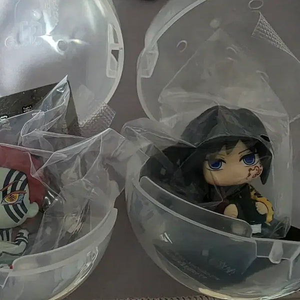 [BUNJANG] Demon Slayer: Mugen Train Gacha Giyu & Akaza Figure Set / 귀멸의 칼날 무한성 가챠 기유 아카자