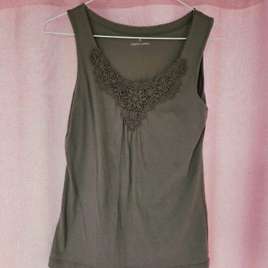 [BUNJANG] Vintage Sleeveless Lace Dress Mori Girl Gyaru Princess Style / 빈티지 슬리브리스 민소매 나시 모리걸 갸루 공주풍 러블리 레이스 일본