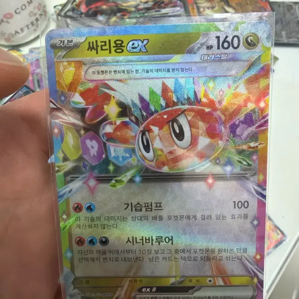 [BUNJANG] Saryong EX/RR Trading Card / 싸리용 ex/RR