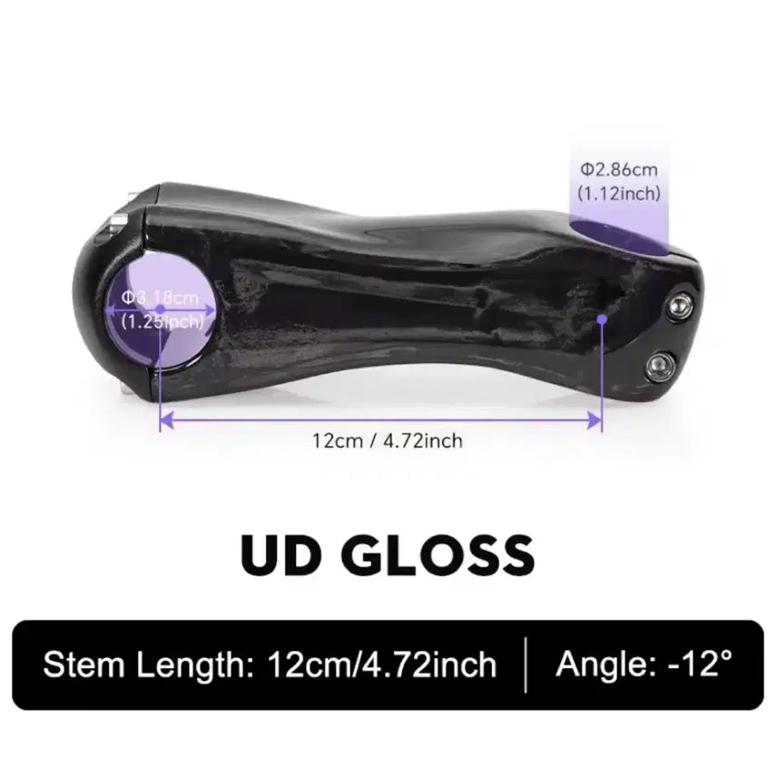 [BUNJANG] Toshik Carbon Stem (Karmato, ZIPP Sprint Mold) All Sizes - Unsealed New / [미개봉 신품]토식 카본 스템(카르마토,짚 스프린트 몰드) 모든 사이즈